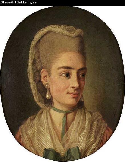 Per Krafft the Elder Portrait of an unknown lady